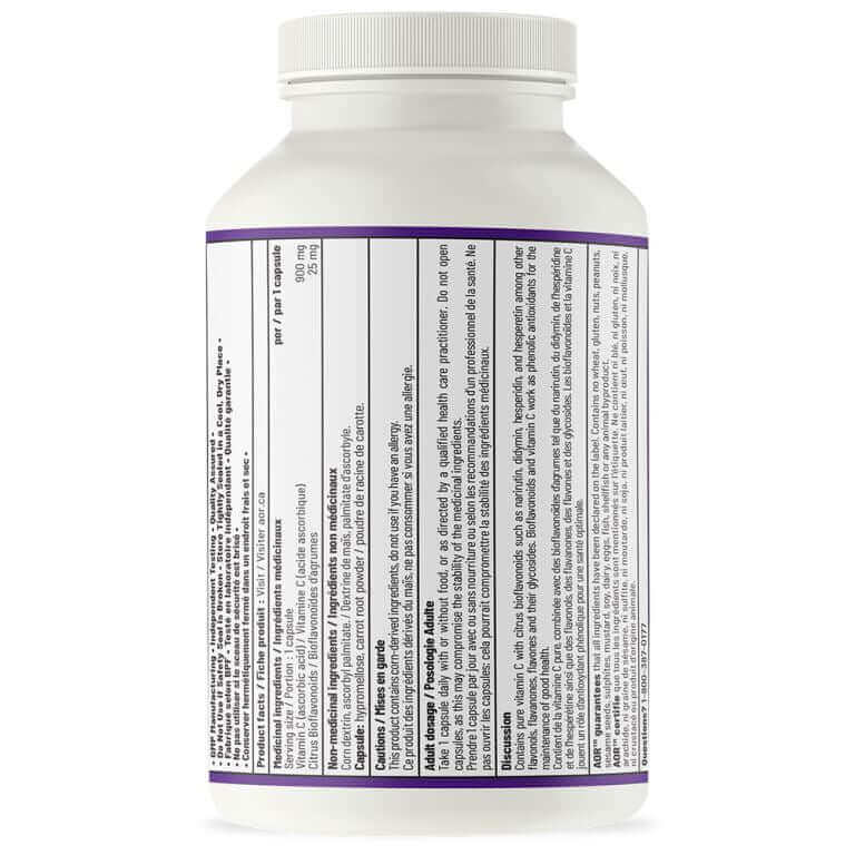 AOR C + Bioflavonoids 100 Veg Capsules - Nutrition Plus