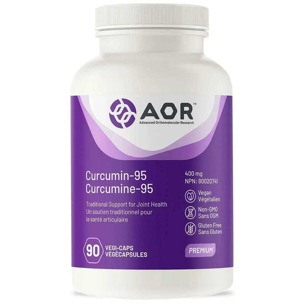 AOR Curcumin-95 90 Vegi Capsules - Nutrition Plus