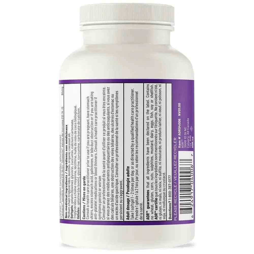 AOR Curcumin Ultra™ 60 Softgels - Nutrition Plus