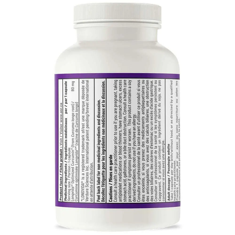 AOR CurcuVIVA 60 Veg Capsules - Nutrition Plus