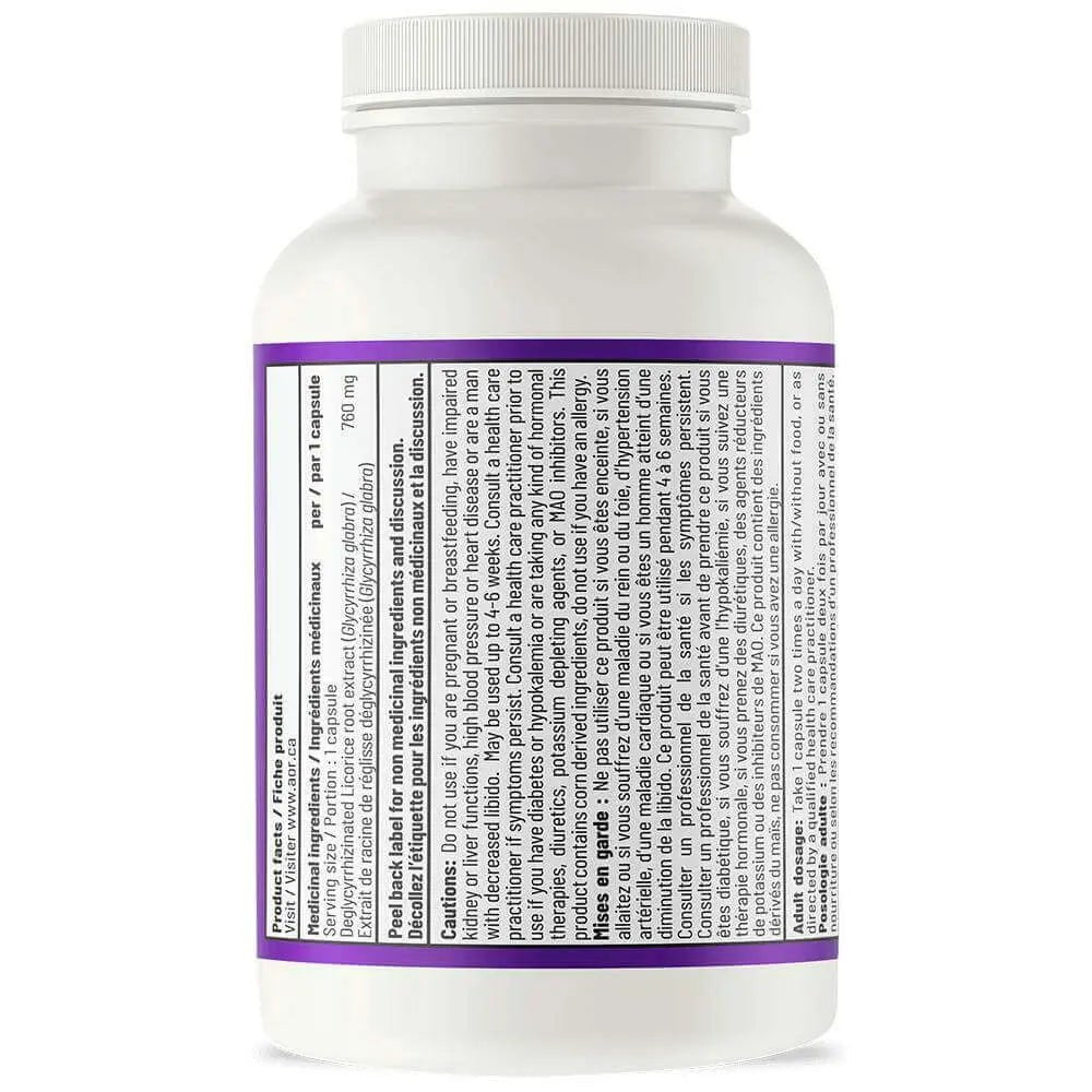 AOR DGL-760 60 Vegi Capsules - Nutrition Plus