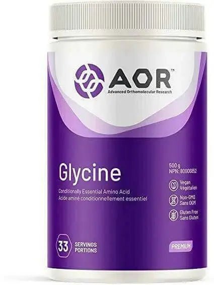 AOR Glycine 500 Grams Powder - Nutrition Plus