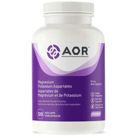 Thumbnail for AOR Magnesium Potassium Aspartates 120 Vegi Capsules - Nutrition Plus