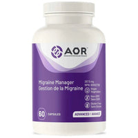 Thumbnail for AOR Migraine Manager 60 Veg Capsules - Nutrition Plus