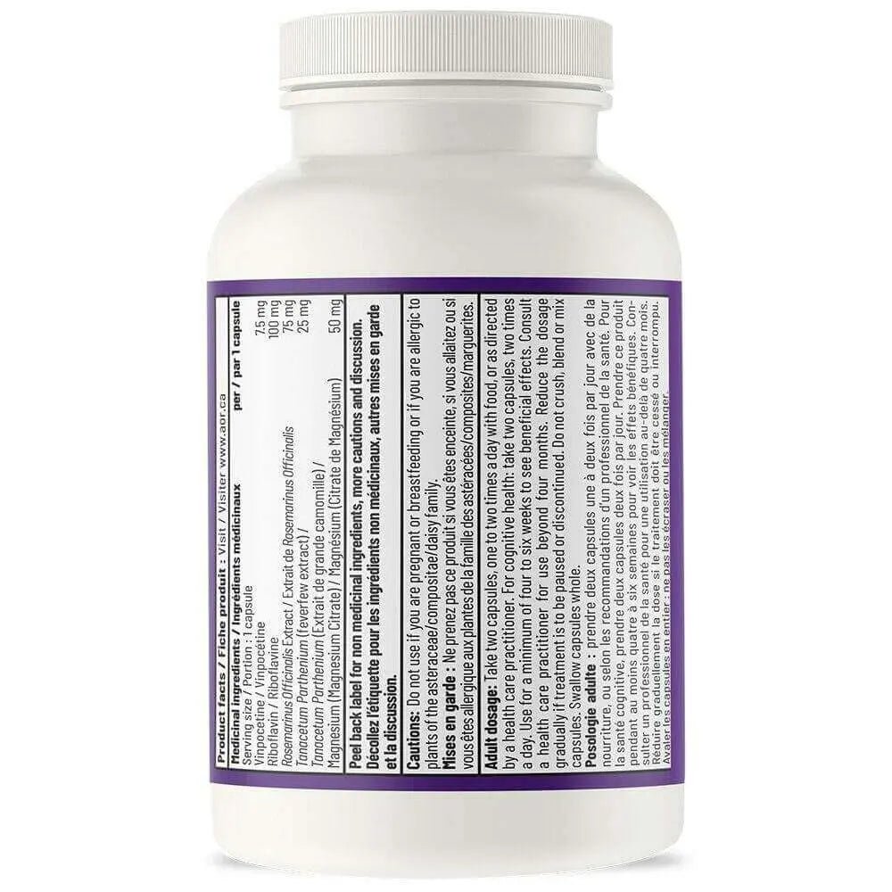 AOR Migraine Manager 60 Veg Capsules - Nutrition Plus