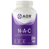 Thumbnail for AOR N-A-C 500 mg Veg Capsules - Nutrition Plus