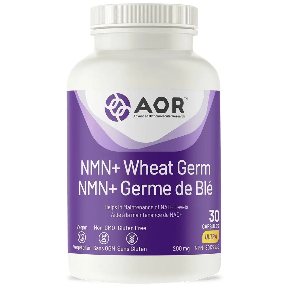AOR NMN + Wheat Germ 30 Capsules - Nutrition Plus