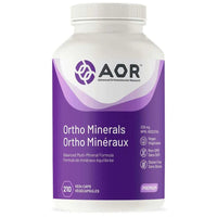 Thumbnail for AOR Ortho Minerals 210 Vegi Capsules - Nutrition Plus