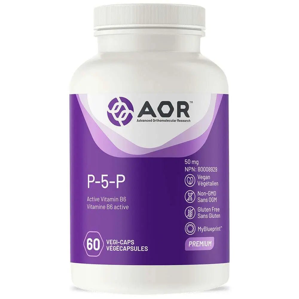 AOR P-5-P 60 Vegi Capsules - Nutrition Plus