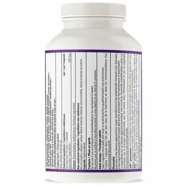 AOR Quercetin 500 mg 200 Vegi Capsules - Nutrition Plus