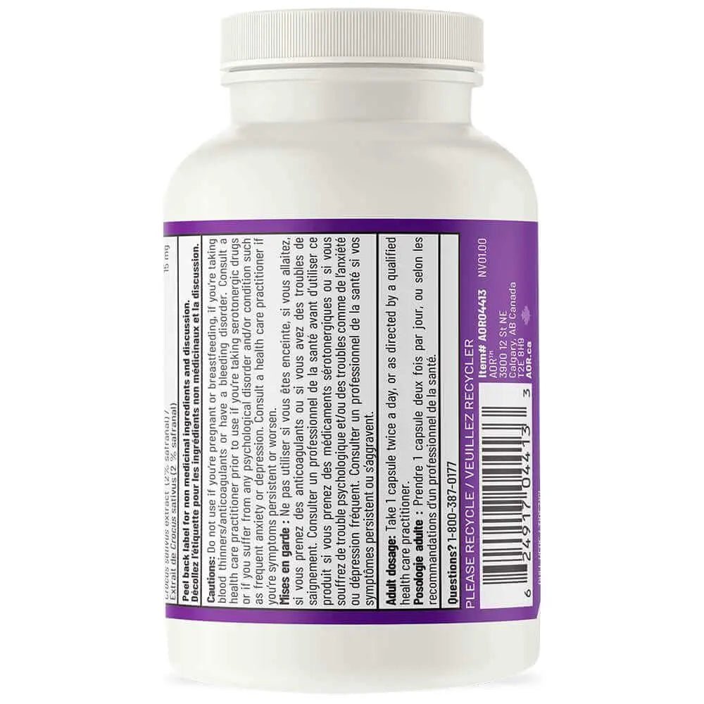 AOR Saffron 60 Veg Capsules - Nutrition Plus