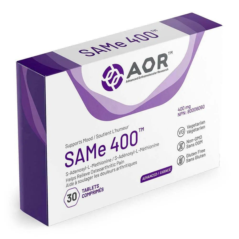 AOR SAMe 400 mg 30 Tablets - Nutrition Plus