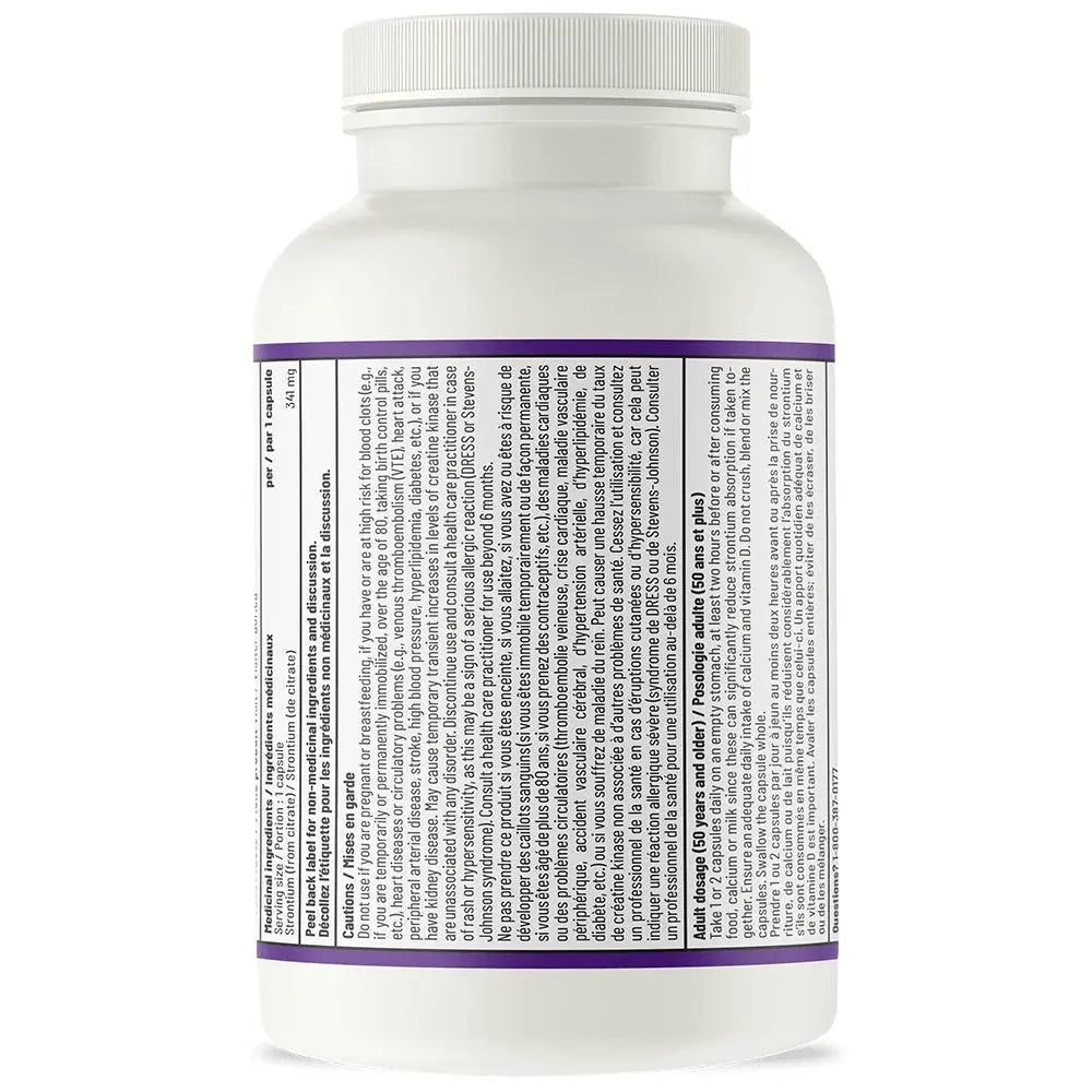 AOR Strontium Support II 60 Veg Capsules - Nutrition Plus