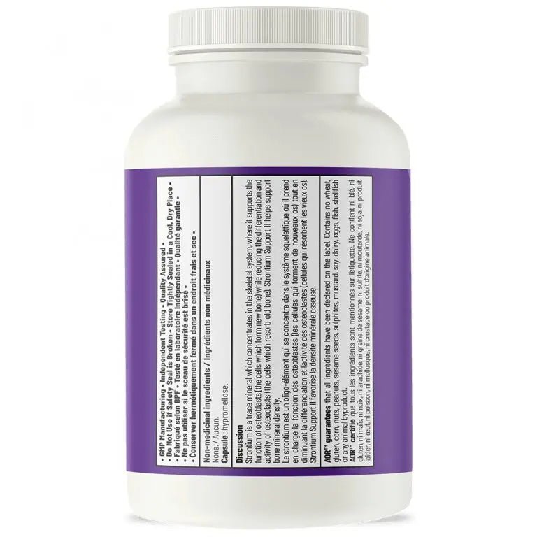 AOR Strontium Support II 60 Veg Capsules - Nutrition Plus