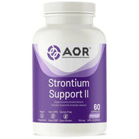 Thumbnail for AOR Strontium Support II 60 Veg Capsules - Nutrition Plus