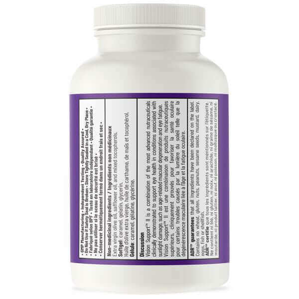 AOR Vision Support II 60 Softgels - Nutrition Plus