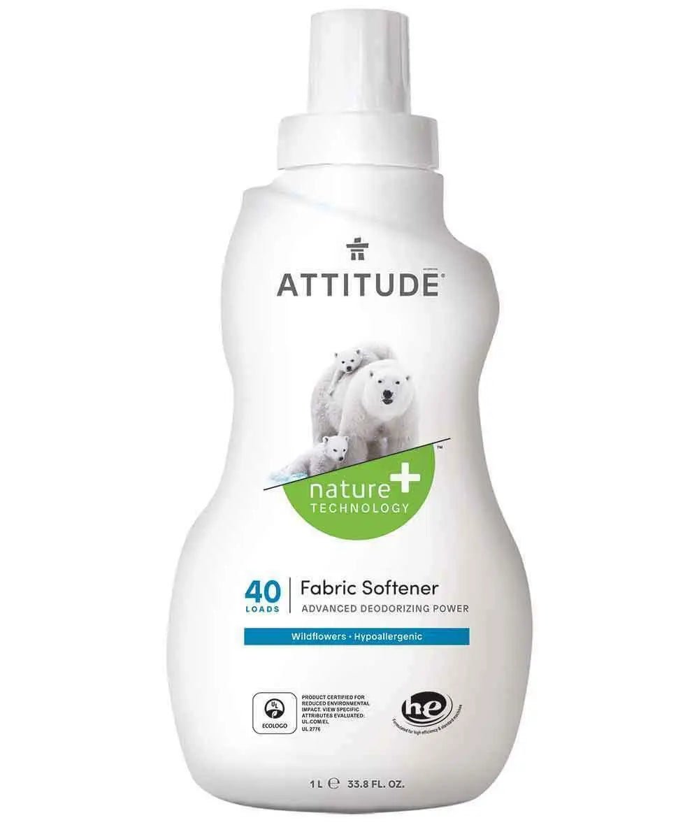 Attitude FABRIC SOFTNER wildflower 1L 40 Loads - Nutrition Plus