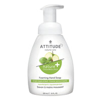 Thumbnail for Attitude Foaming Hand Soap Green Apple and Basil, 295mL - Nutrition Plus