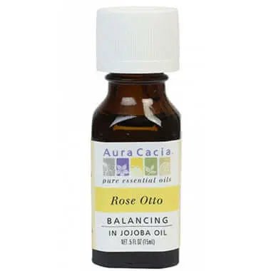 Aura Cacia Rose Otto 15 mL - Nutrition Plus