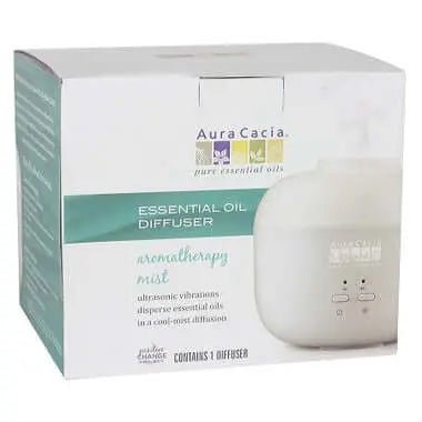Aura Cacia Ultrasonic Aromatherapy Mist Essential Oil Diffuser - Nutrition Plus