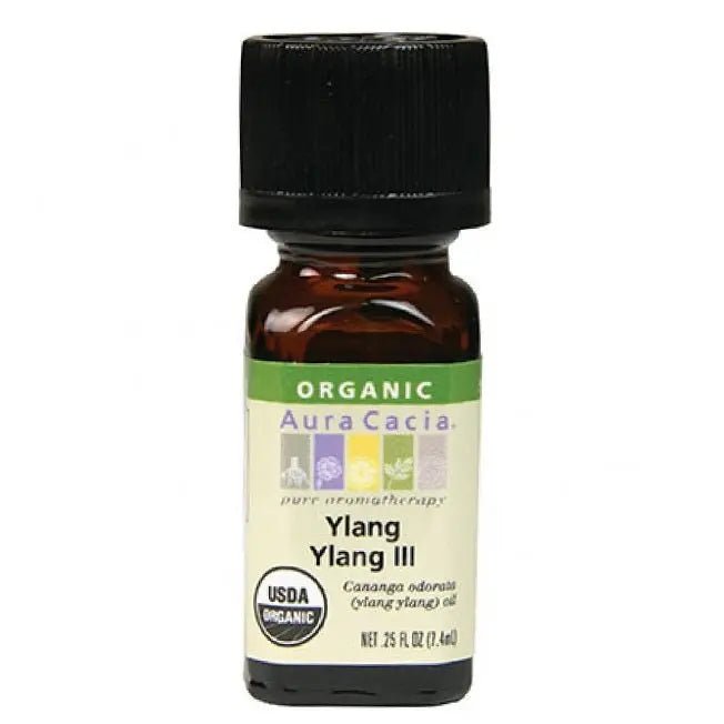 Aura Cacia Ylang Ylang III Oil (Organic) 7.4mL - Nutrition Plus