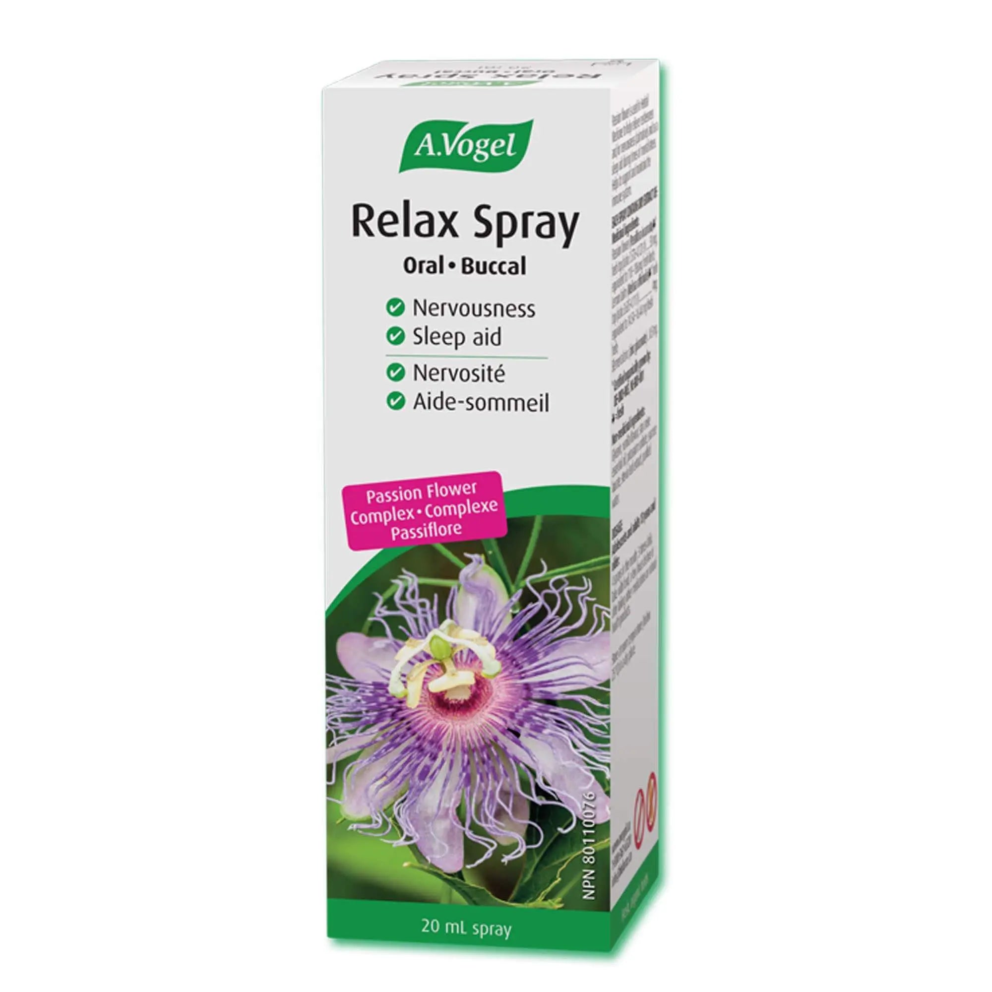 A.Vogel Relax Oral Spray 20mL Nutrition Plus