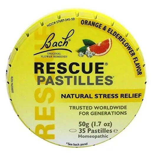 Bach Rescue Pastilles Original Flavour 35 Pastilles - Nutrition Plus