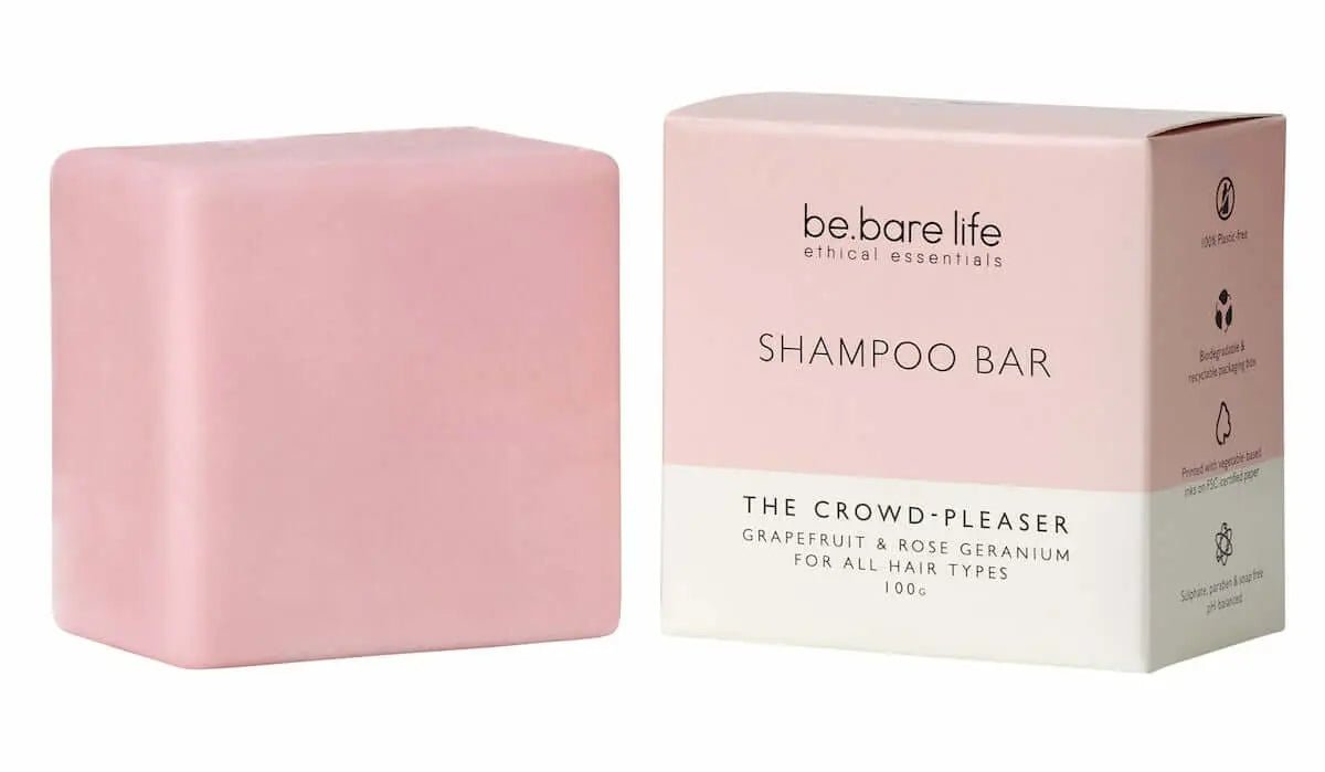 Be Bare Life The Crowd-Pleaser Shampoo Bar 100g - Nutrition Plus