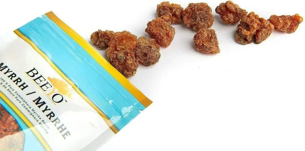 Beeyo Pure Myrrh Resin-Incense 50 Grams - Nutrition Plus