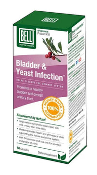 Thumbnail for Bell Bladder & Yeast Infection 60 Capsules - Nutrition Plus