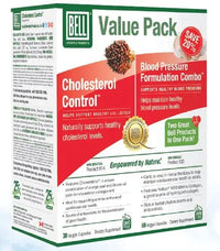 Thumbnail for Bell Blood Pressure & Cholesterol Control Value Pack 60 + 30 Capsules - Nutrition Plus