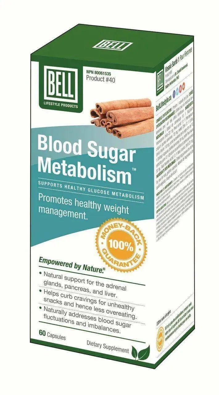 Bell Blood Sugar Metabolism 60 Veggie Capsules - Nutrition Plus