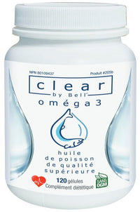 Thumbnail for Bell Clear Omega 3 Premium Fish Oil 120 Softgels - Nutrition Plus
