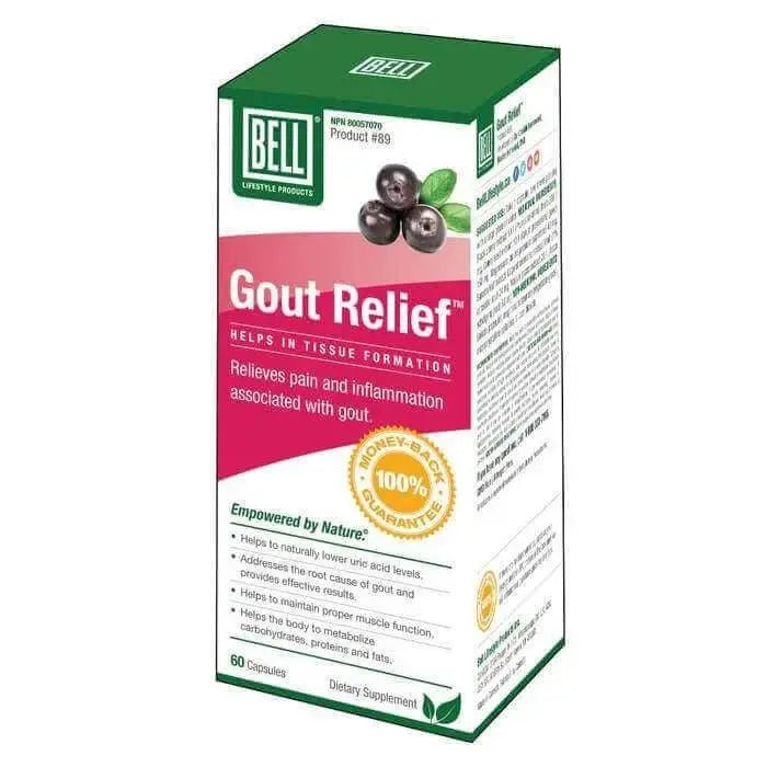 Bell Gout Relief™ 60 Capsules - Nutrition Plus