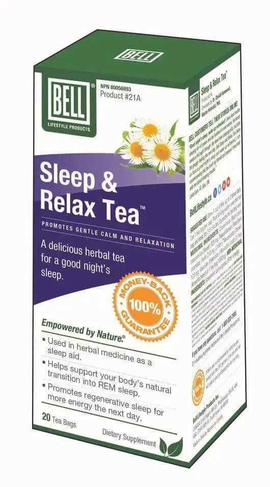 Bell Sleep & Relax Tea™ 20 Tea Bags - Nutrition Plus