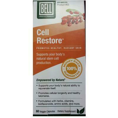 Bell Stem Cell Restore 60 Veg Capsules - Nutrition Plus
