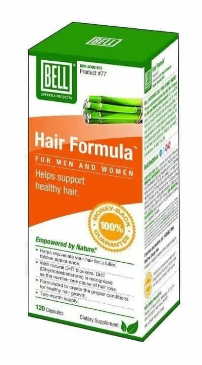 Bell Stop Hair Loss Treatment ( Hair Formula) 120 Capsules - Nutrition Plus
