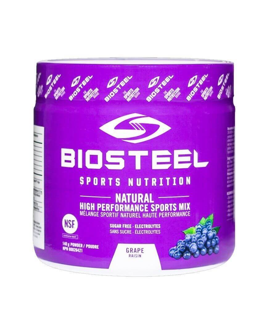 Biosteel Hydration Mix 140 Grams, Grape flavour, 20 Servings - Nutrition Plus
