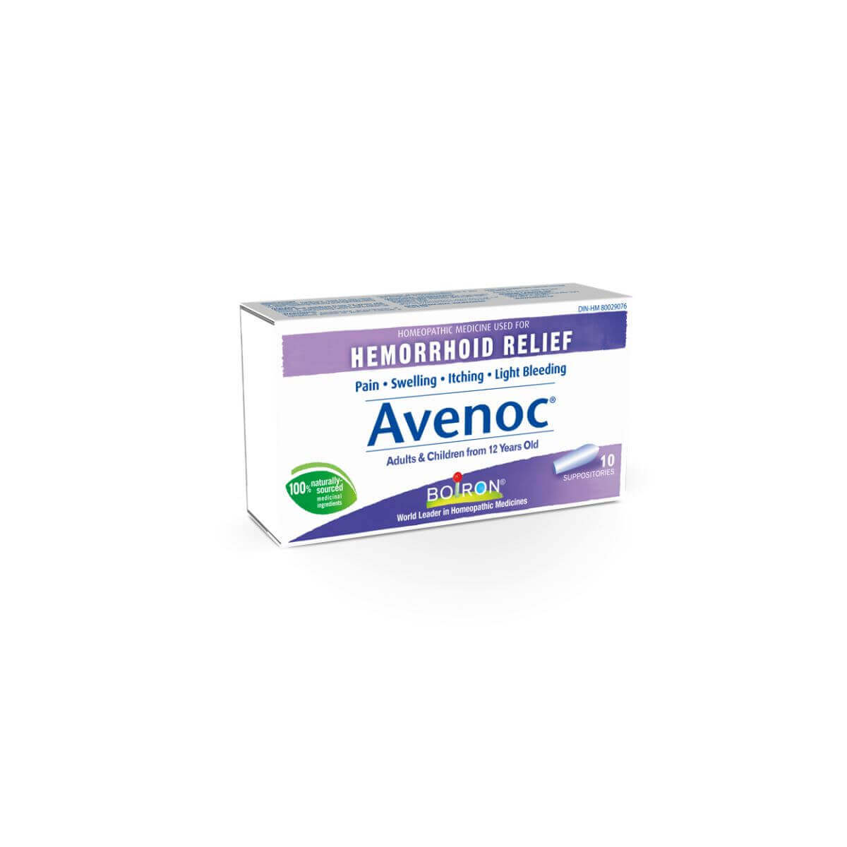 Boiron Avenoc 10 Suppositories, Hemorrhoid Relief - Nutrition Plus