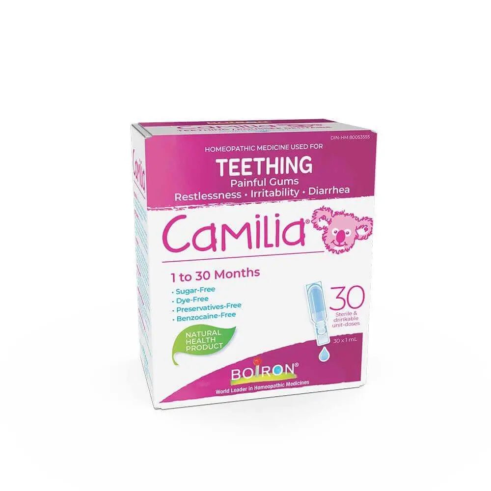 Boiron Camilia Teething 30 x 1 mL - Nutrition Plus