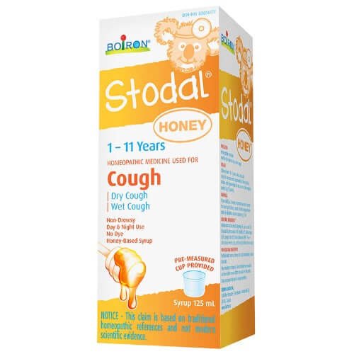 Boiron Children's Stodal Cough Syrup with Honey - Nutrition Plus