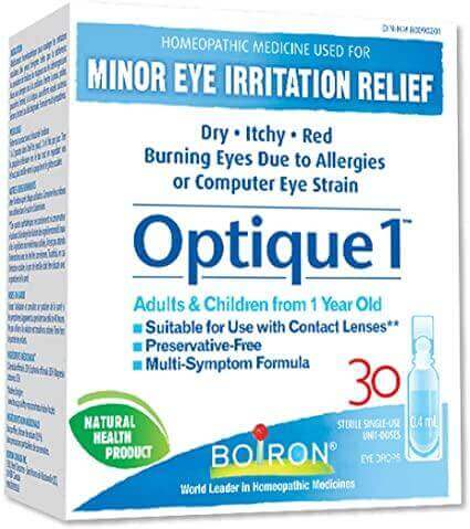 Boiron Optique 1 30 Unit-Doses - Nutrition Plus