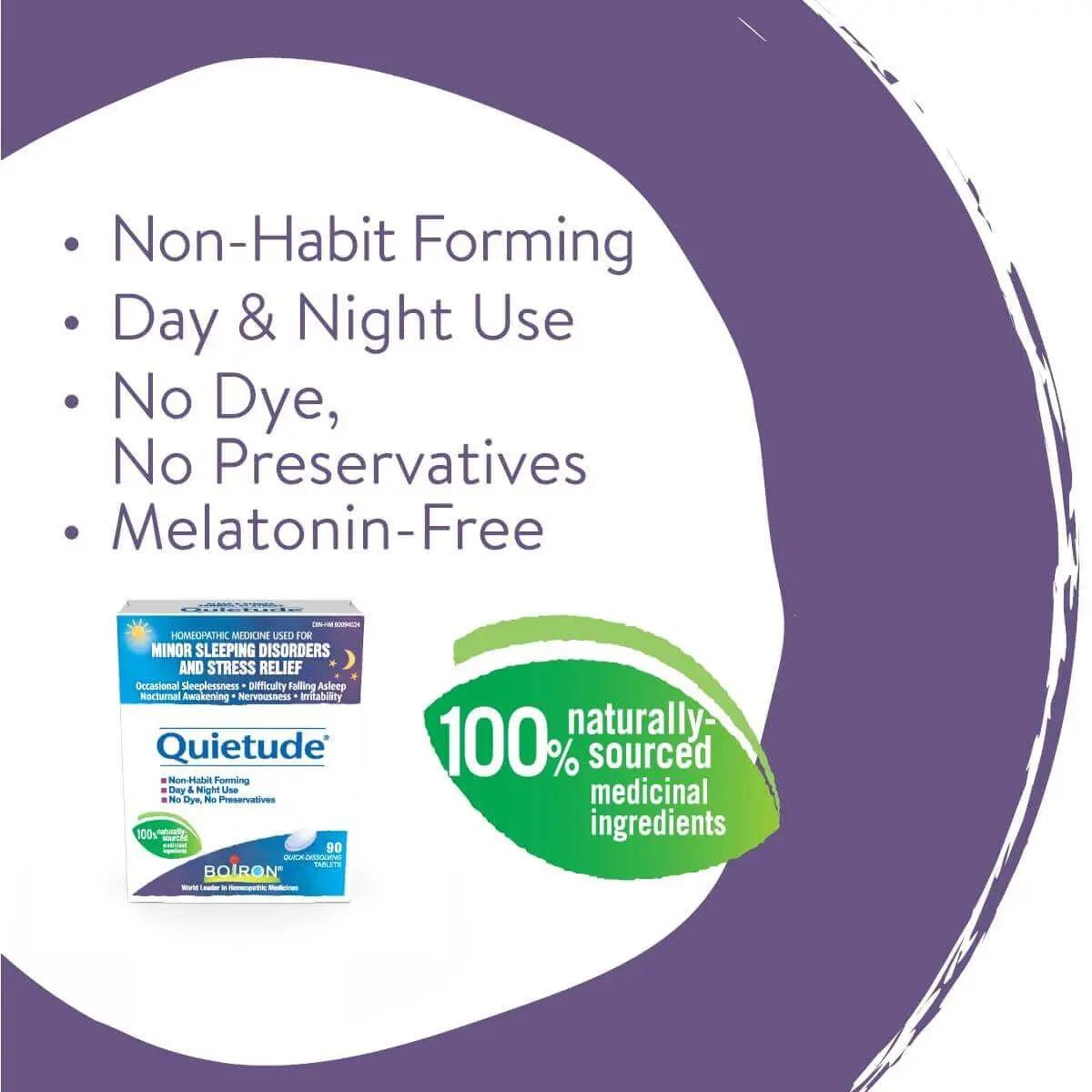 Boiron Quietude 90 Quick-Dissolving Tablets - Nutrition Plus