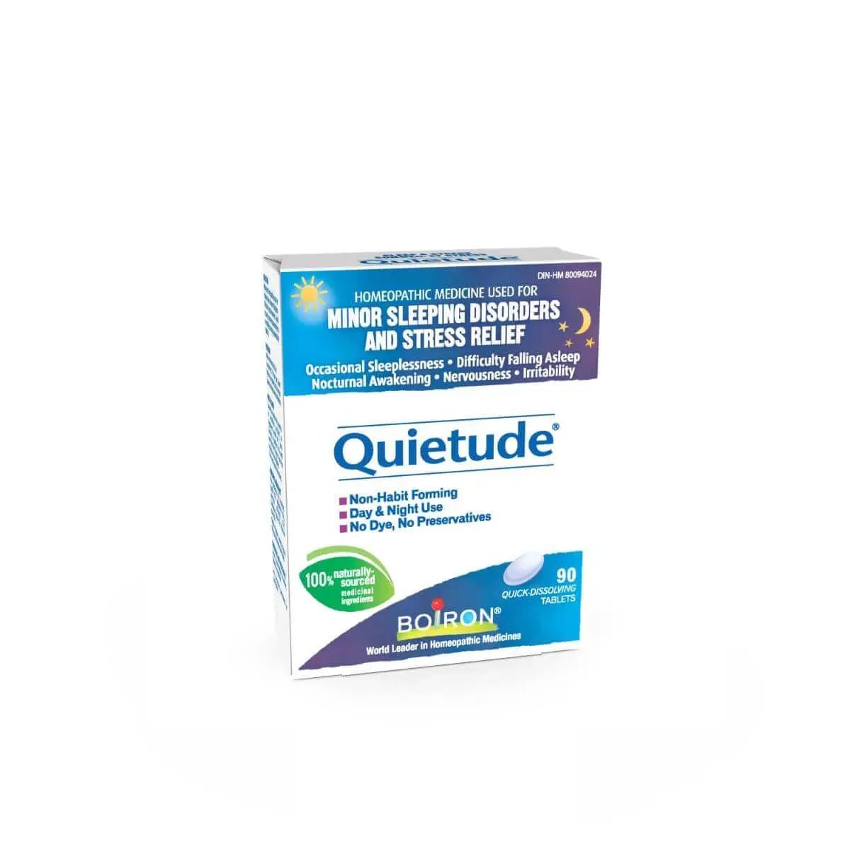 Boiron Quietude 90 Quick-Dissolving Tablets – Nutrition Plus
