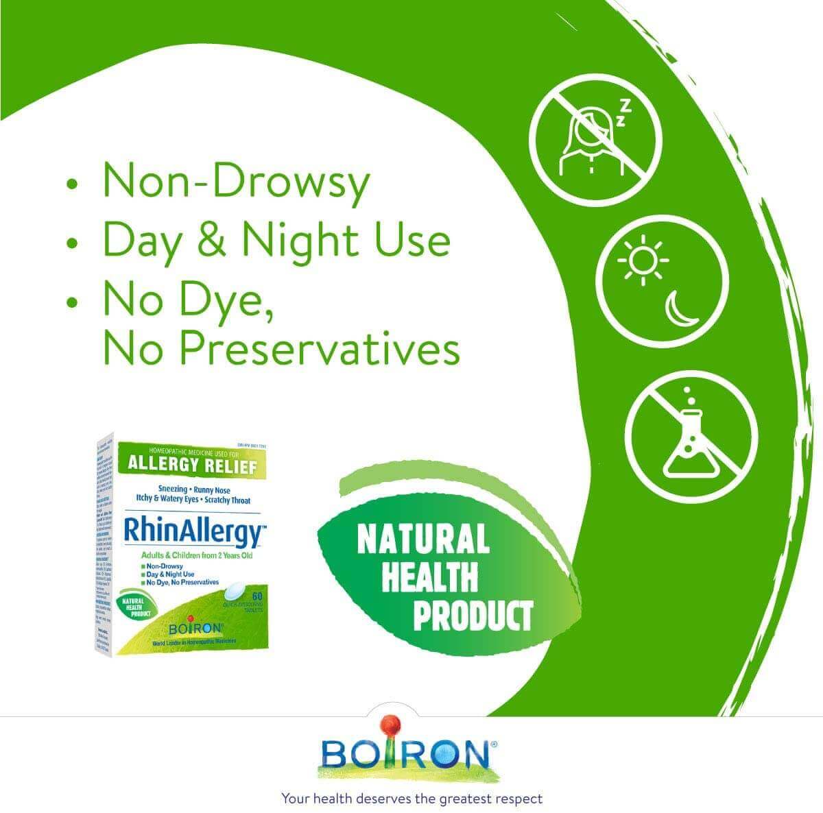 Boiron RhinAllergy 60 Dissolving Tablets - Nutrition Plus