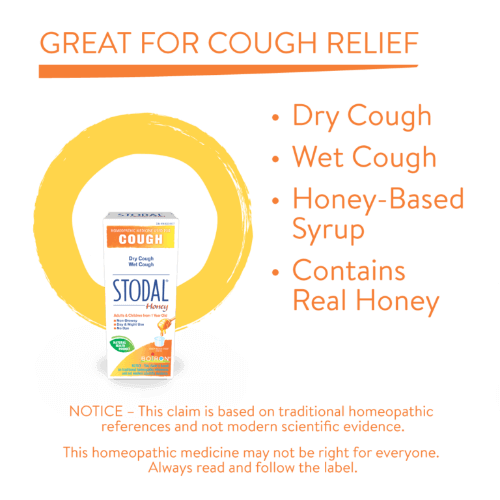 Boiron Stodal Cough Syrup 200mL with Honey - Nutrition Plus
