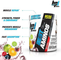 Thumbnail for BPI Sports Best Aminos - BCAA - Glutamine - Muscle Recovery - 25 Servings, 250 Grams | Nutrition Plus