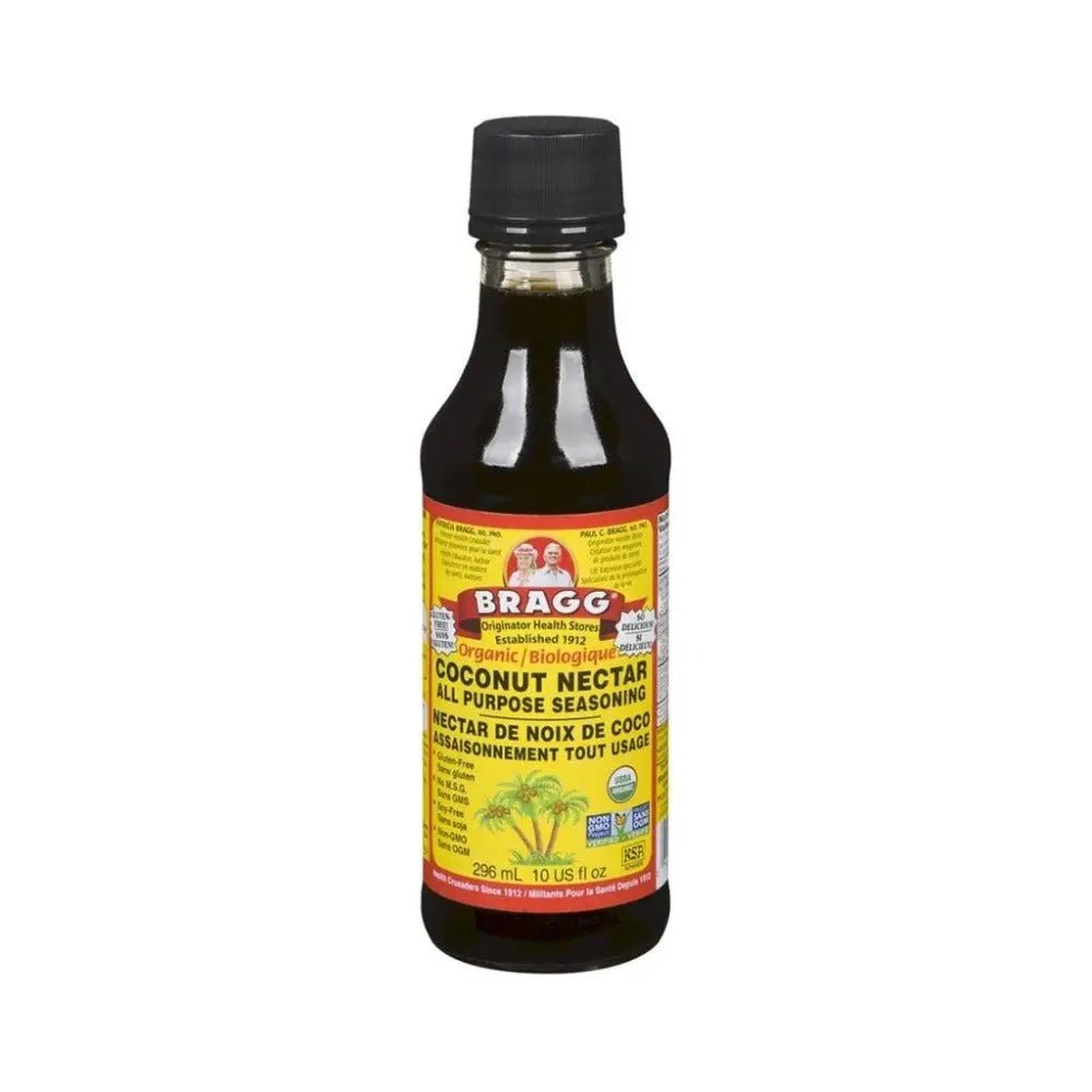 Bragg Organic Coconut Nectar All Purpose Seasoning - Liquid Aminos 296mL - Nutrition Plus