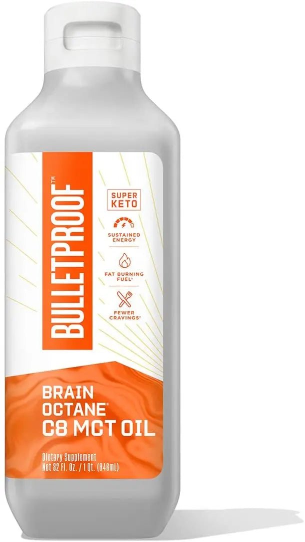 Brain Octane C8 MCT Oil - 16 oz, Keto