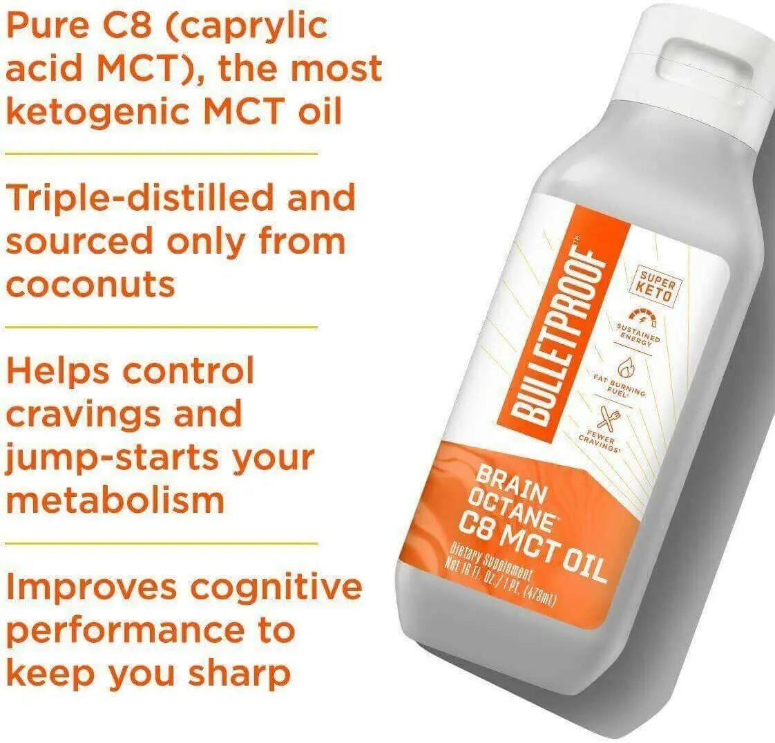 Bulletproof Brain Octane Oil | Nutrition Plus